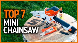 Best Mini Chainsaws 2023 |  Top 7 Best Cordless Mini Chainsaws Review