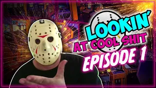 You'll NEVER BELIEVE what this 80's themed Arcade Has! Lookin' At Cool Sh*t Ep 1|Back To The Arcade!