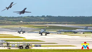 Powerful US Air Force B-1B Bombers Demonstrate Incredible Power in Spain