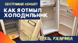 Как отмыть старый, грязный холодильник?