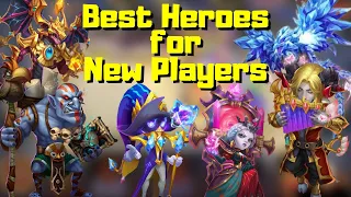 Best Heroes for New Players Part 1 | Castle Clash