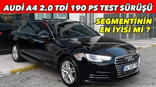 SEGMENTİNİN EN İYİSİ Mİ ? AUDİ A4 DİZEL 190PS