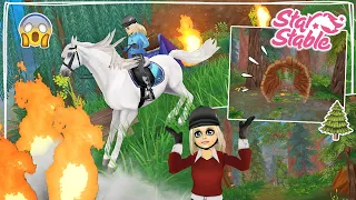 BRAND IN MISTFALL & NIEUW GEBIED WILDWOODS! 😱 - Update | Star Stable Online | Daphne draaft door