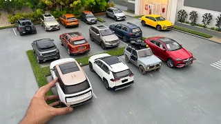 My SUV Diecast Model Car Collection Part-1 | Parking 1:18 Scale Mini Cars