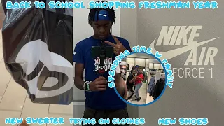 BACK TO SCHOOL SHOPPING!! | FRESHMAN YEAR 2023 | Boy’s Edition