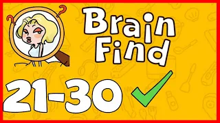 Brain Find Level 21 22 23 24 25 26 27 28 29 30 Solution or Walkthrough | Brain Find Answer