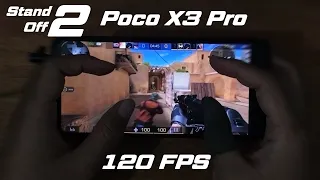 Stand Off 2: Poco X3 Pro Gameplay + Handcam 120Fps (4 Fingers) Tes only 😊