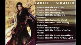 Chapters 1181-1190 God Of Slaughter Audiobook