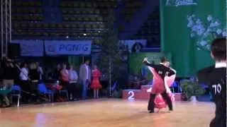 konwaliowy turniej tanca zielona gora b klasa standard quickstep 2012.mpg