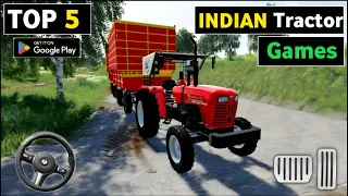 Top 5 Tractor Games for Android | Best Tractor Games for Android 2024 | Top Tractor Games