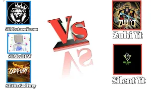 STARxAnonYmous+DEW+GodFury vs ZUBI YT + SILENT YT| Friendly TDM Fun| Team STAR🇵🇰