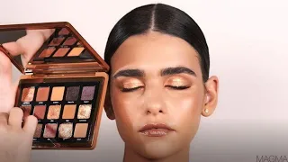 How To Create a Modern Glam Look | Makeup Tutorial Using Natasha Denona’s BRONZE EYESHADOW PALETTE