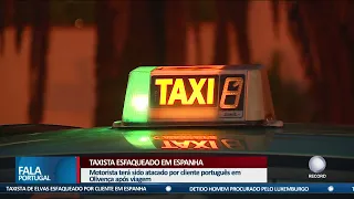 Taxista esfaqueado em Espanha