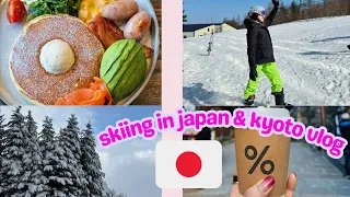 Life in Japan diaries🇯🇵 first time skiing in Japan! Aomori & solo trip to Kyoto [青森 & 京都]