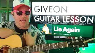 How To Play Lie Again - Giveon Guitar Tutorial (Beginner Lesson!)