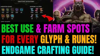 Last Epoch 1.0: COMPLETE Endgame Crafting Guide! How To USE & FARM Every Rune & Glyph!
