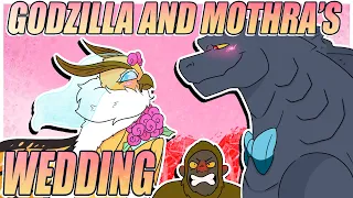 Godzilla GVK| Godzilla and Mothra's Wedding (Godzilla Comic Dub)