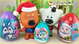 Ми-ми-мишки 🐻 Новогодний Утренник в лесу! Милые кролики и зайчики ⭐ Мультики для детей с игрушками