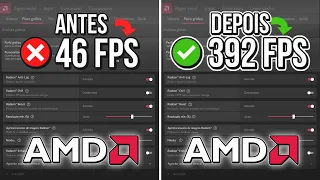 🔧 AMD RADEON SOFTWARE: COMO CONFIGURAR PARA FPS E DESEMPENHO🔥| Otimizar Placa de Vídeo AMD✔️