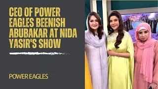 Power Eagles CEO Interview at Nida Yasir's Show | Power Eagles | FLP | ARY Digital