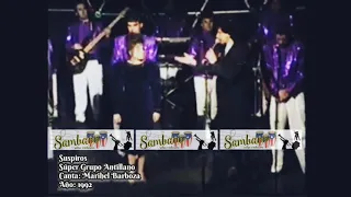 Suspiros - Marihel Barboza VIDEO "Super Grupo Antillano" (Salsa Romántica)