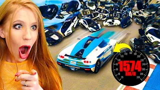 QUEBRANDO DE RÉ AS VELOCIDADES DA POLÍCIA NO GTA 5!!!