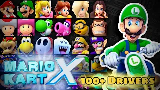 Mario Kart X: 100+ Character Roster!