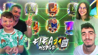 Fifa 21 Mobile # 571 | FIORENZO E DAMIAN MI SONO VENUTI A TROVARE PER L'UPGRADE DELLA SQUADRA+MAILA!