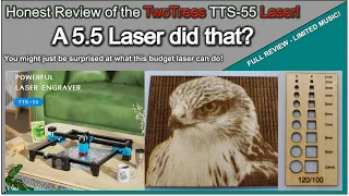 Honest Review of the TwoTrees TTS 55 Diode Laser