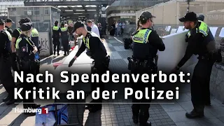 Polizei wehrt sich gegen Kritik: So geht es mit dem Spendenverbot am Hauptbahnhof weiter