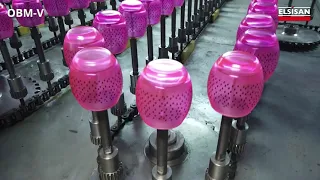Automatic spray coating line for glasses OBM-V