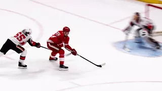 Athanasiou needs only six seconds to speed by Karlsson and score OT winner