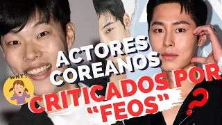 ACTORES COREANOS QUE FUERON SEÑALADOS POR SE "FEOS" 😲