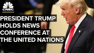 President Trump Holds News Conference at the United Nations - Sept. 26, 2018