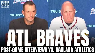 Charlie Morton & Brian Snitker Give Honest Assessment of Atlanta Braves, Braves vs. Oakland Series