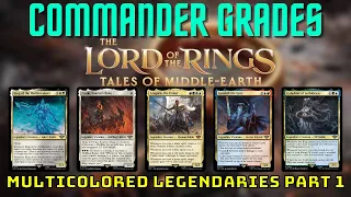 Commander Grades - The Best Multicolored Commanders from Lord of the Rings: Tales of Middle-Earth #1