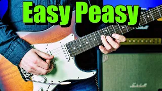 Playing Fast Is Easy - 15 Fast & Easy Licks (Guitar Lesson)