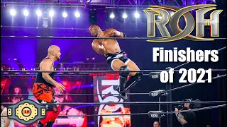 ROH Finishers of 2021