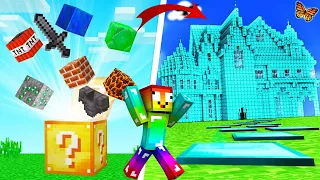 Minecraft, Nhưng Noob Sở Hữu Lucky Block Vip Nhất! Những Công Trình Siêu Vip Xuất Hiện ??