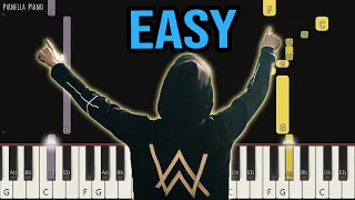 Alan Walker x JOP - OK | EASY Piano Tutorial by Pianella Piano