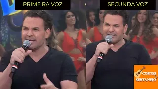 EDUARDO COSTA FAZENDO PRIMEIRA E SEGUNDA VOZ NO FAUSTÃO EDITADO VOZES JUNTAS/ EDUARDO COSTA FAUSTÃO