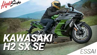 200 chevaux, pour voyager - Kawasaki H2 SX SE - ESSAI