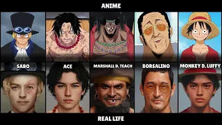 One Piece Characters in Real Life (NEW!)