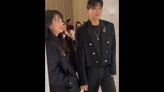 한효주 박형식 Park Hyungsik with Han Hyojoo attend chanel event in Jeju (2022 09 20)