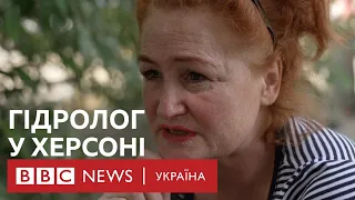 "Я рухалася разом із припливом води" - гідролог з Херсона про затоплення міста