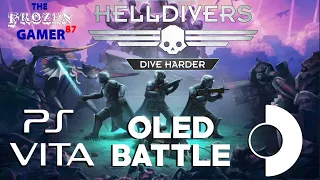 Steam Deck OLED vs PlayStation Vita OLED - Helldivers