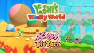 Cozy and relaxing music from Kirby's Epic Yarn & Yoshi's Woolly World 🧶