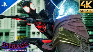 Spider-Verse Miles vs Mysterio Boss Fight (Ultimate Difficulty) - Spider-Man 2 PS5 (4K)