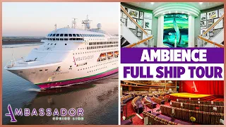 Ambassador Ambience FULL Cruise Ship Tour