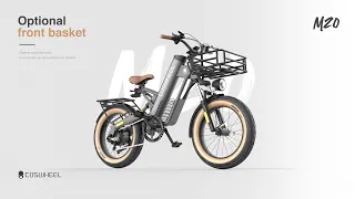 COSWHEEL New Commuter EBike-M20, Equipped with Item Basket